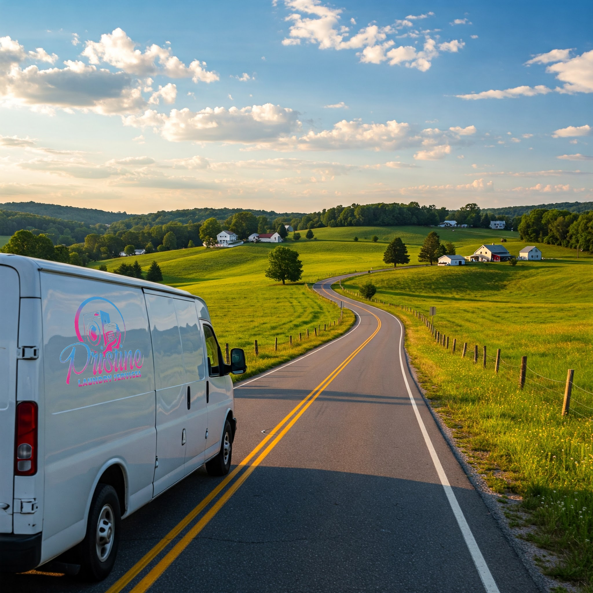 Pristine Laundry Van